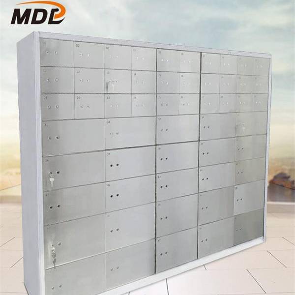 Wholesale Safe Deposit Box - Bank Commercial Vault with Stainless Steel and safe deposit Storage-K-BXG55 – Mdesafe detail pictures