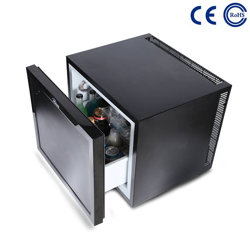 Wholesale Discount Hotel Kitchen Fridge - Hotel Guestroom Eco-Friendly Minibar Fridge Thermoelectric Drawer M-45B – Mdesafe detail pictures
