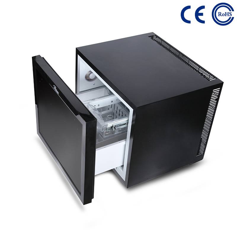 Best-Selling Mini Bar At Hotel - Hotel Guestroom Eco-Friendly Minibar Fridge Thermoelectric Drawer M-45B – Mdesafe detail pictures