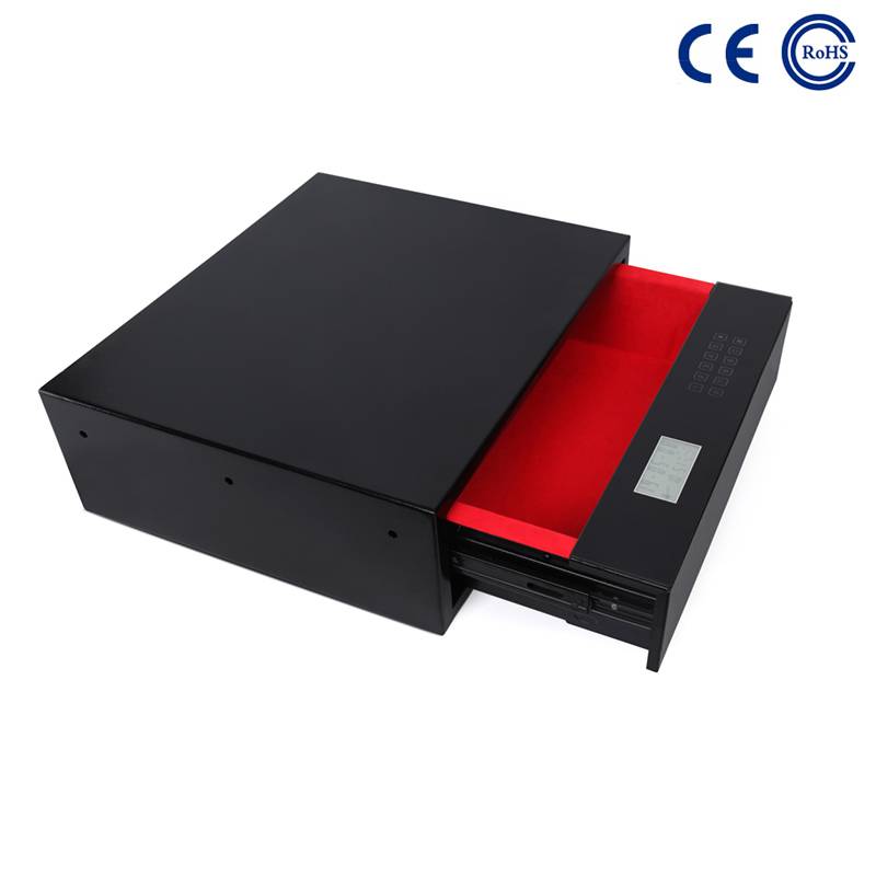 Professional China Digital Electronic Safe Money Box - High Tech Advanced Electronic Front Opening Drawer Safe Box  K-DR480 – Mdesafe