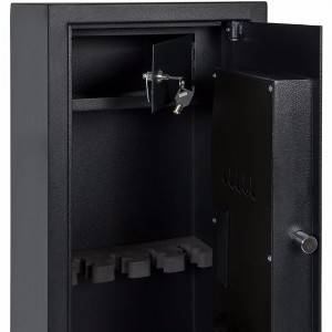 Partition Electronic Gun Safe Cabinet Rifle Security Safe