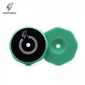 5″ Green heavy cut pad (Octagonal)