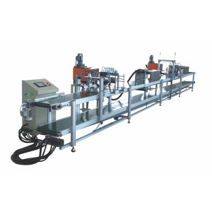 Máquina automática de inxección de cola do filtro de aire de tipo cadrado PLSS-8