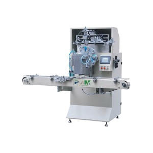 PLAS-110 전자동 턴테이블 실크 인쇄기