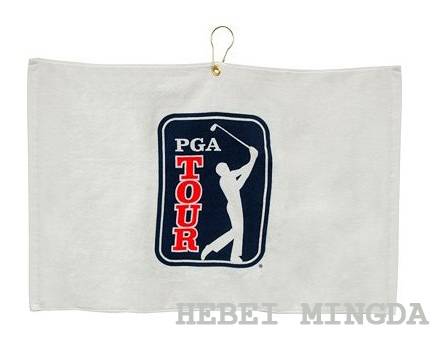 Printed golf towel