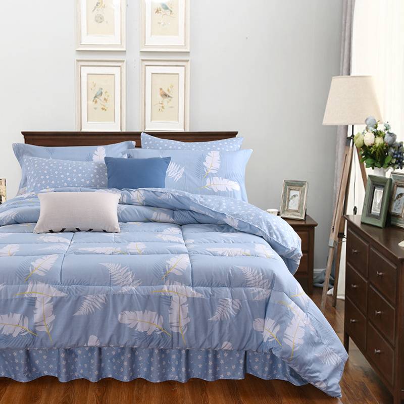 Wholesale super soft cotton comforter set