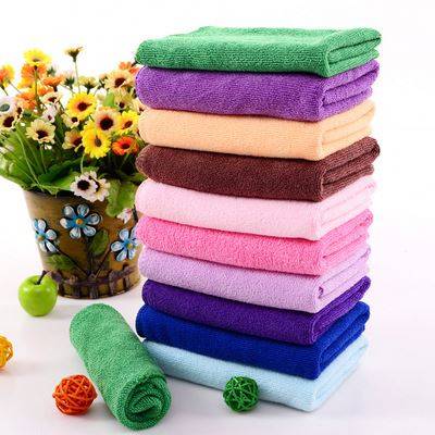 Cheap wholesale custom color microfiber towel