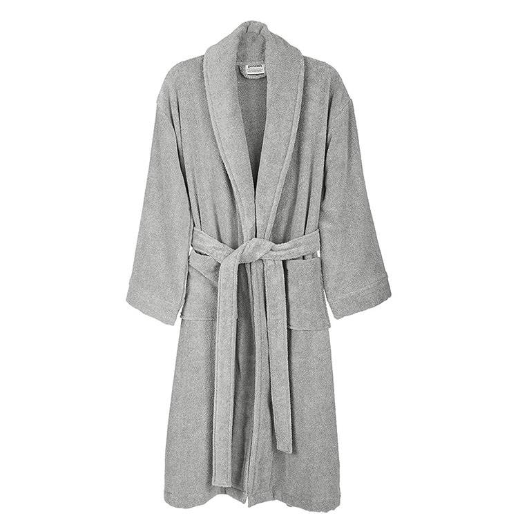 wholesale 100% polyester super soft plain kimono family bathrobe set