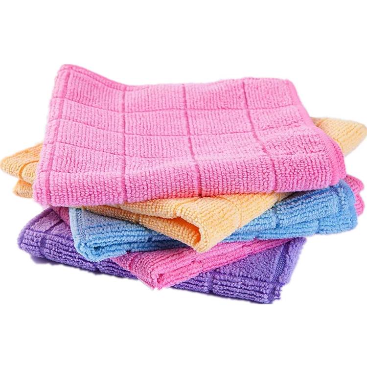 Promotion micro fiber towel for cleaning car cleaning dish towel super cleaning microfiber cloth