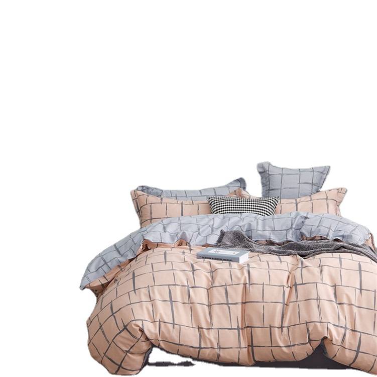 Four-piece warm and washable cute hotel bed linen