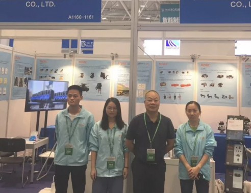 Shenzhen MORC Control Company appeared in the world-class exhibition hall