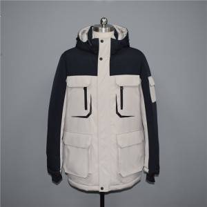 Men’s autumn and winter new style multi-pocket fashion down jacket, cotton jacket 9036
