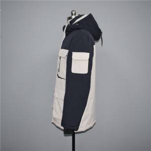 Men’s autumn and winter new style multi-pocket fashion down jacket, cotton jacket 9036