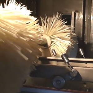 Machine à laver le verre courbé (version brosse)