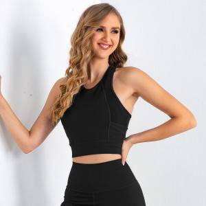 Womens Workout Tops Racerback Athletic Gym Sports Shirts Sleeveless Breathable Yoga Tank Top