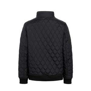 Man Nylon Bomber Jacket Fashion Casual Outwear Quilted Padding Padded Jacket