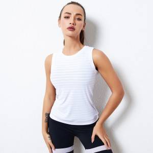 Professional Yoga Top Vest Sports Shirt Women Fitness Running Gym Tank Top