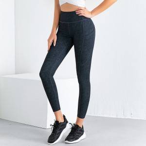 OEM Wholesale Women Gym Wear Yoga Pockets Pants Butt Lifting Gym Leggings