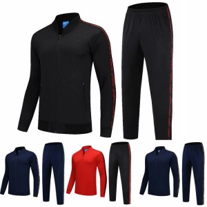 Custom mens sportswear sweat suit Polyester track suit jogger tracksuits
