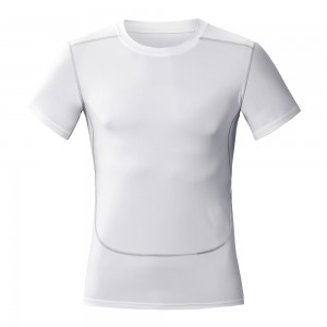 Blank Breathable Running T-Shirts Training Wear Fitness Gym Men T Shirt