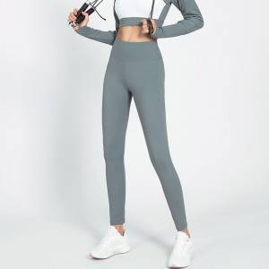 Yoga high waist leggings wholesale Tight Running Pants Custom Butt Lift Sports Pants for Women