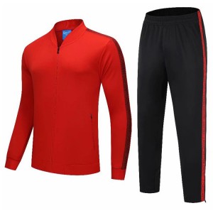 Custom mens sportswear sweat suit Polyester track suit jogger tracksuits