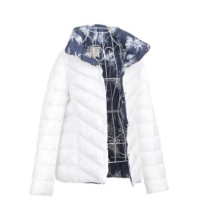 New style windproof women winter wears polyester coat jacket