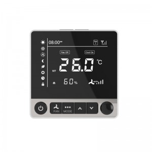 Factory Price Zigbe Energy Meter - ZigBee Fancoil Thermostat with remote control via app PCT504-Z – Owon