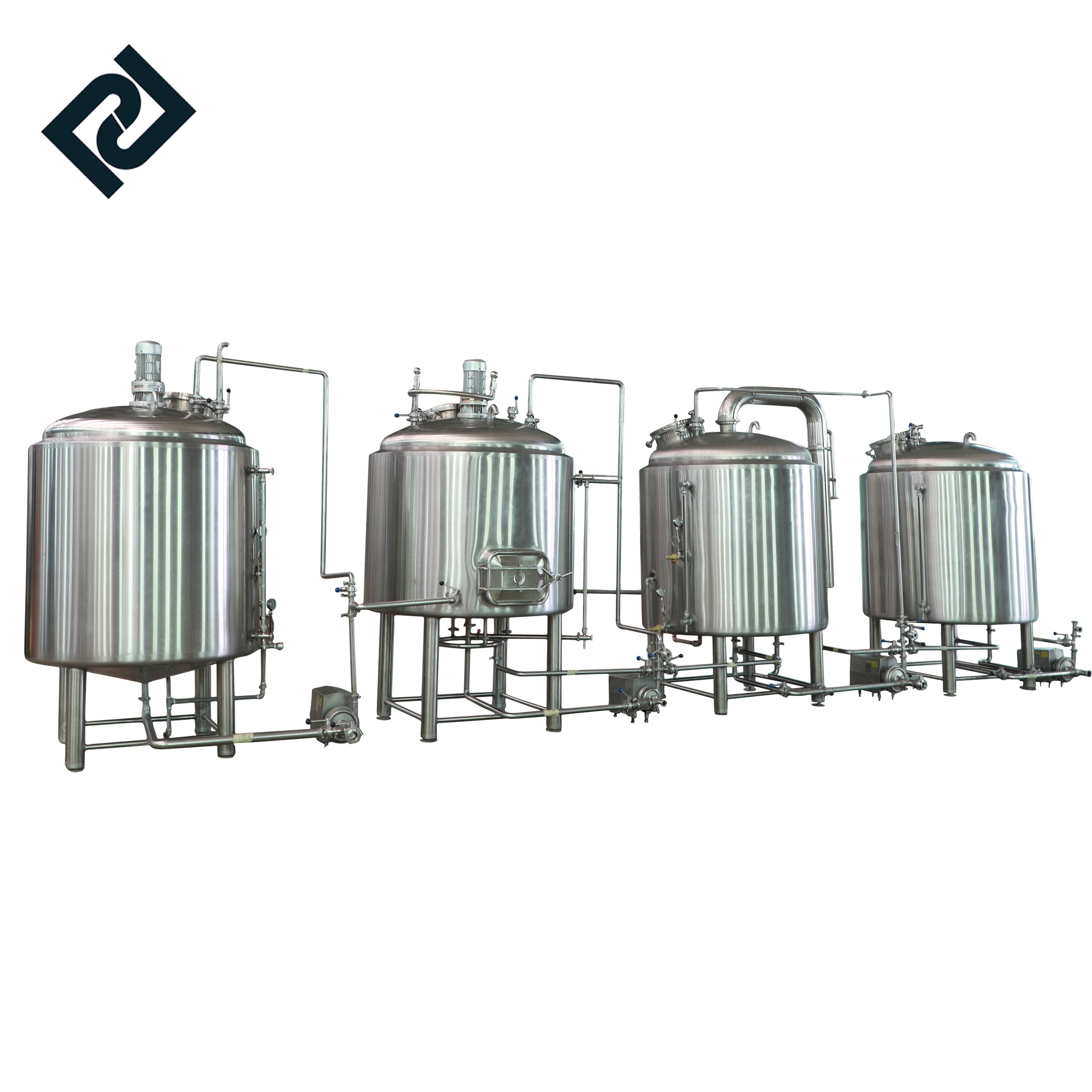 Chinese Professional Malt Mill For Beer - PLC control automatic beer brewing system fermentation systems equipment – Pijiang