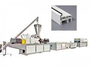 Factory wholesale Pet Sheet Extruder - PVC profile extruder line – Riching Machinery