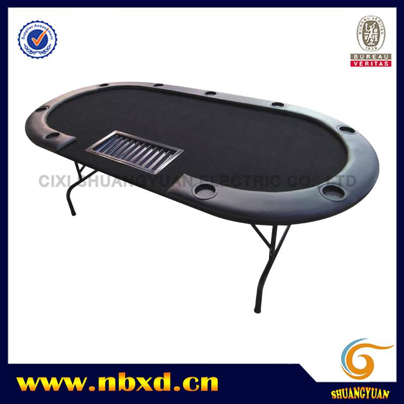 SY-T16 9person poker table with iron leg Model Number