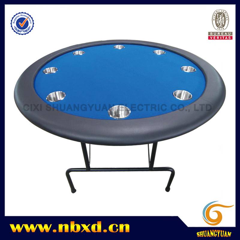 SY-T01 52 inch round poker table with stable iron leg Featured Image