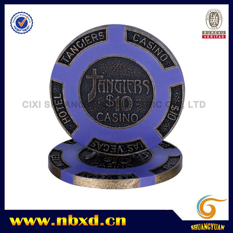 SY-F02 16g Tangiers Casino Metal Poker Chip