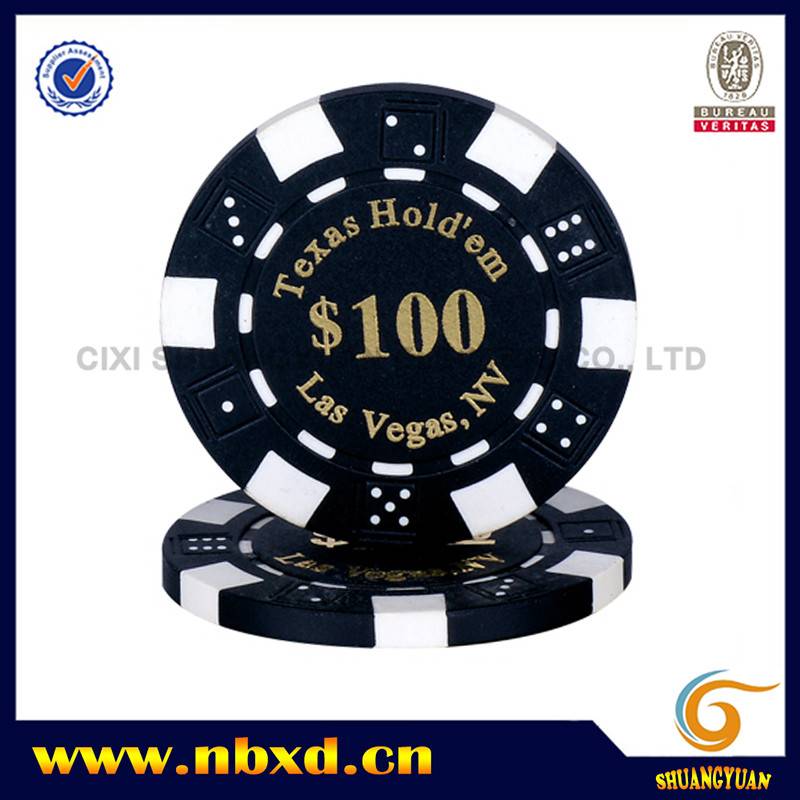 SY-D08 11.5g Dice Poker Chip with Custom Hot Stamp