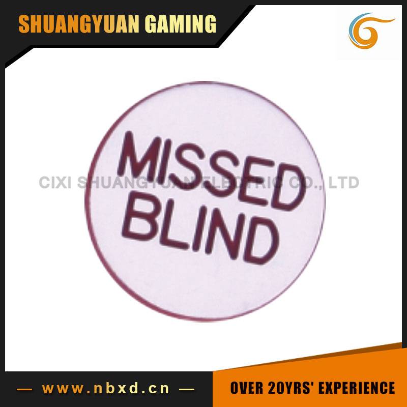 Factory Price For Coin Inlay Poker Chip - SY-Q52 – Shuangyuan