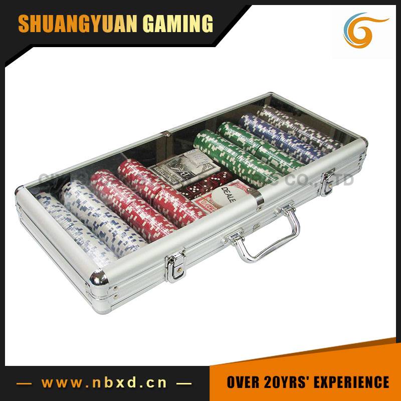 100% Original Poker Chip Set With Color Box - SY-S25 – Shuangyuan