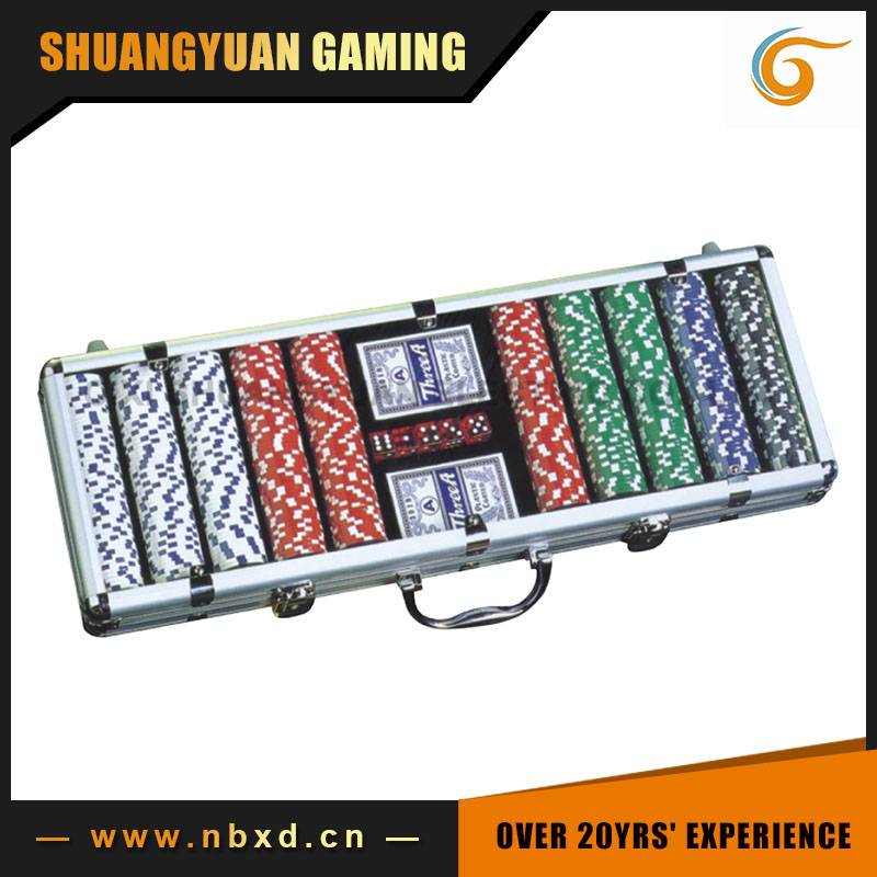 Professional China 600 Poker Chip Set - SY-S29 – Shuangyuan