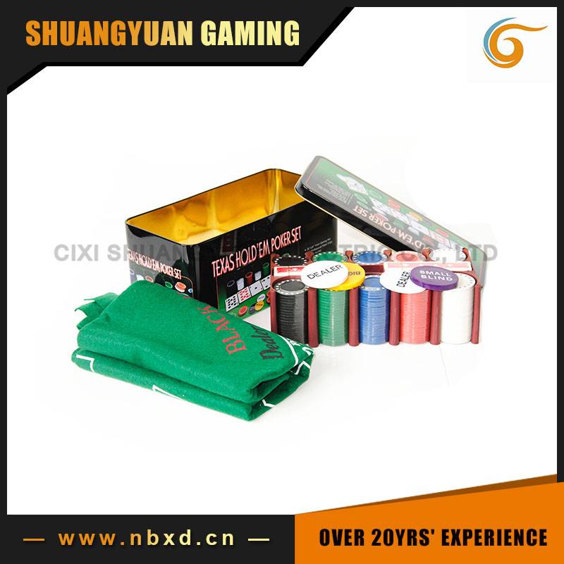 100% Original Poker Chip Set With Color Box - SY-S35 – Shuangyuan