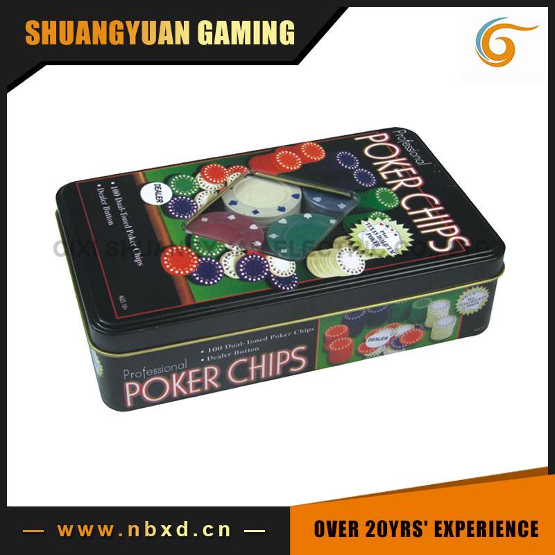 Chinese Professional 100 Poker Chip Set - SY-S34 – Shuangyuan