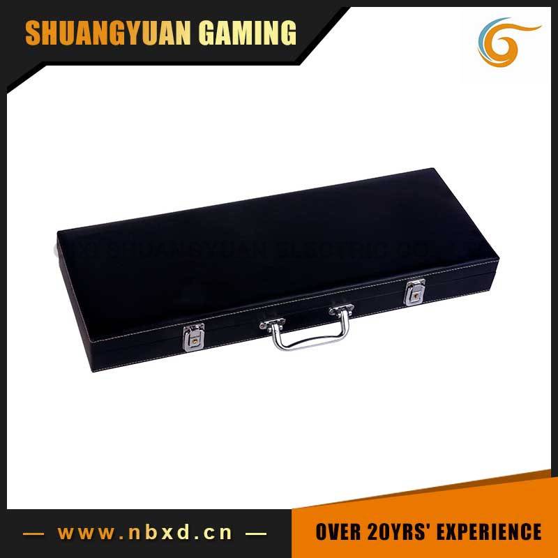 SY-S46 500pcs Poker Chip Set With Leather Case