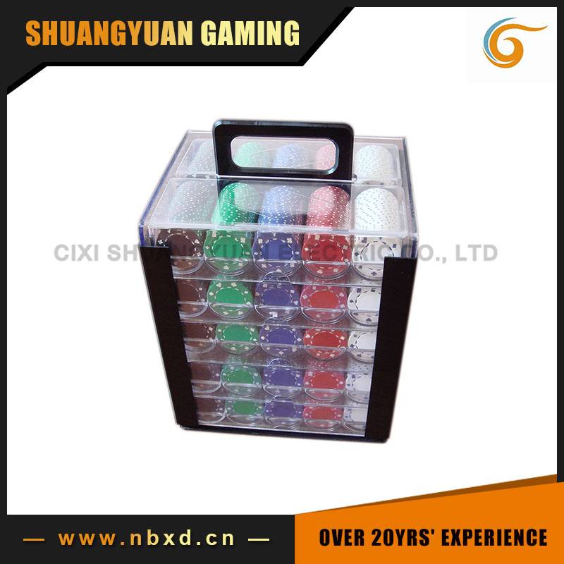 Professional China 600 Poker Chip Set - SY-S48 – Shuangyuan
