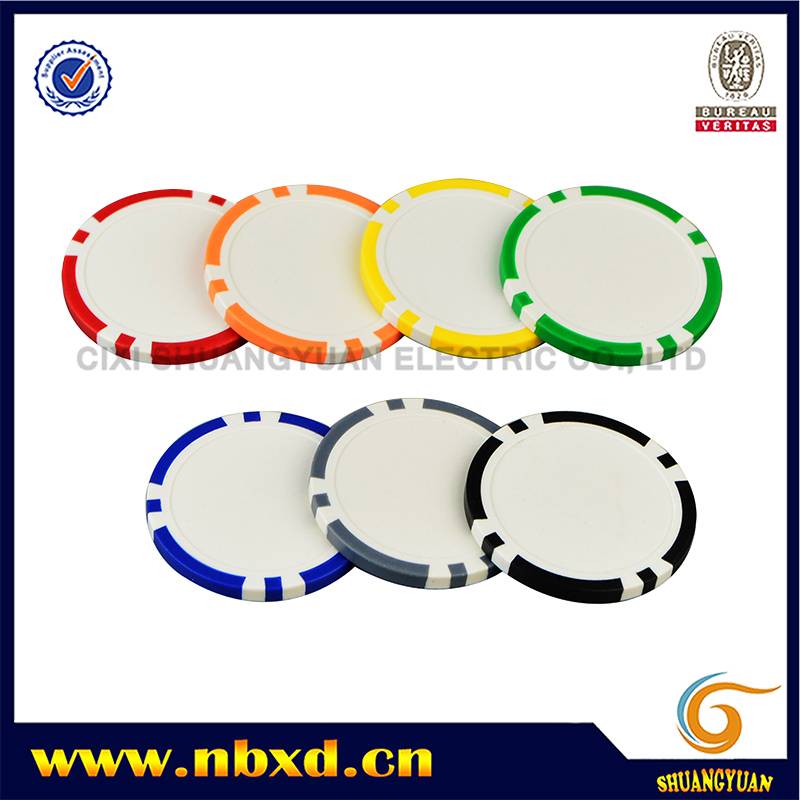 SY-D36 11.5g 8-Stripe Blank Poker Chip For Custom Printing