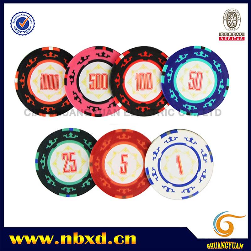 China wholesale 14g Clay Poker Chips - SY-E40B – Shuangyuan detail pictures