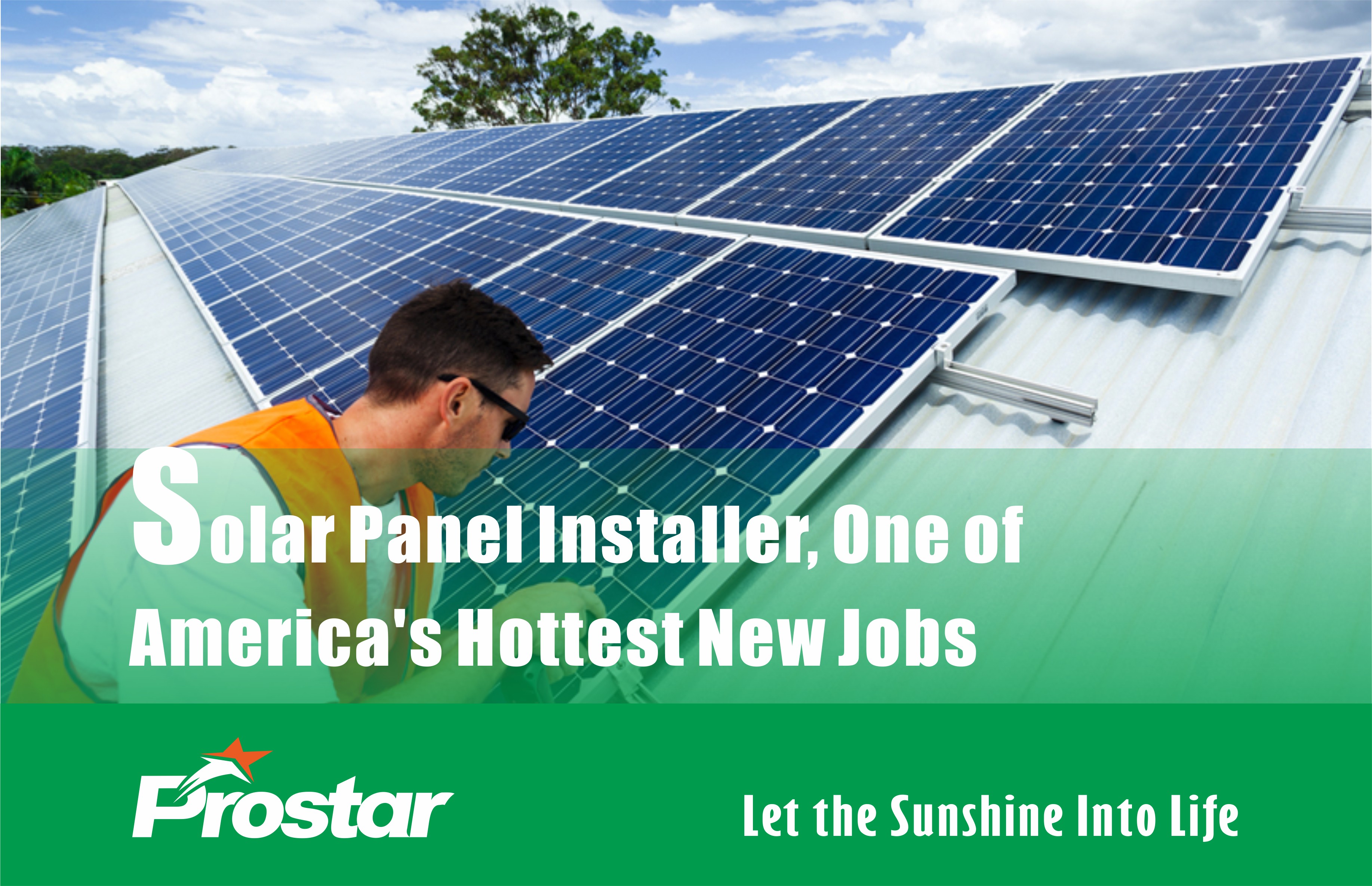 Solar Panel Installer, One of America’s Hottest New Jobs