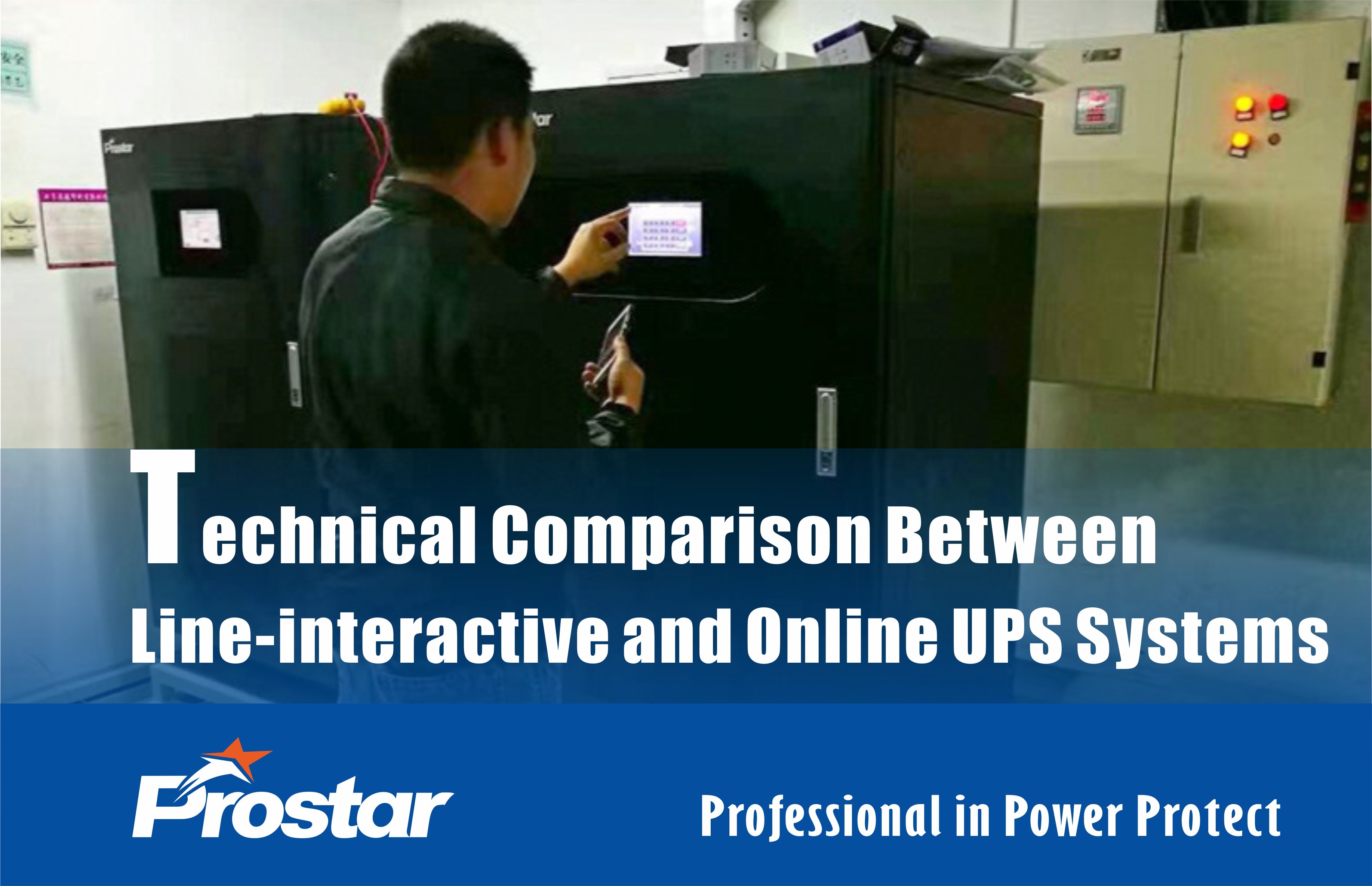 Technical Comparison Between Line-interactive and Online UPS Systems