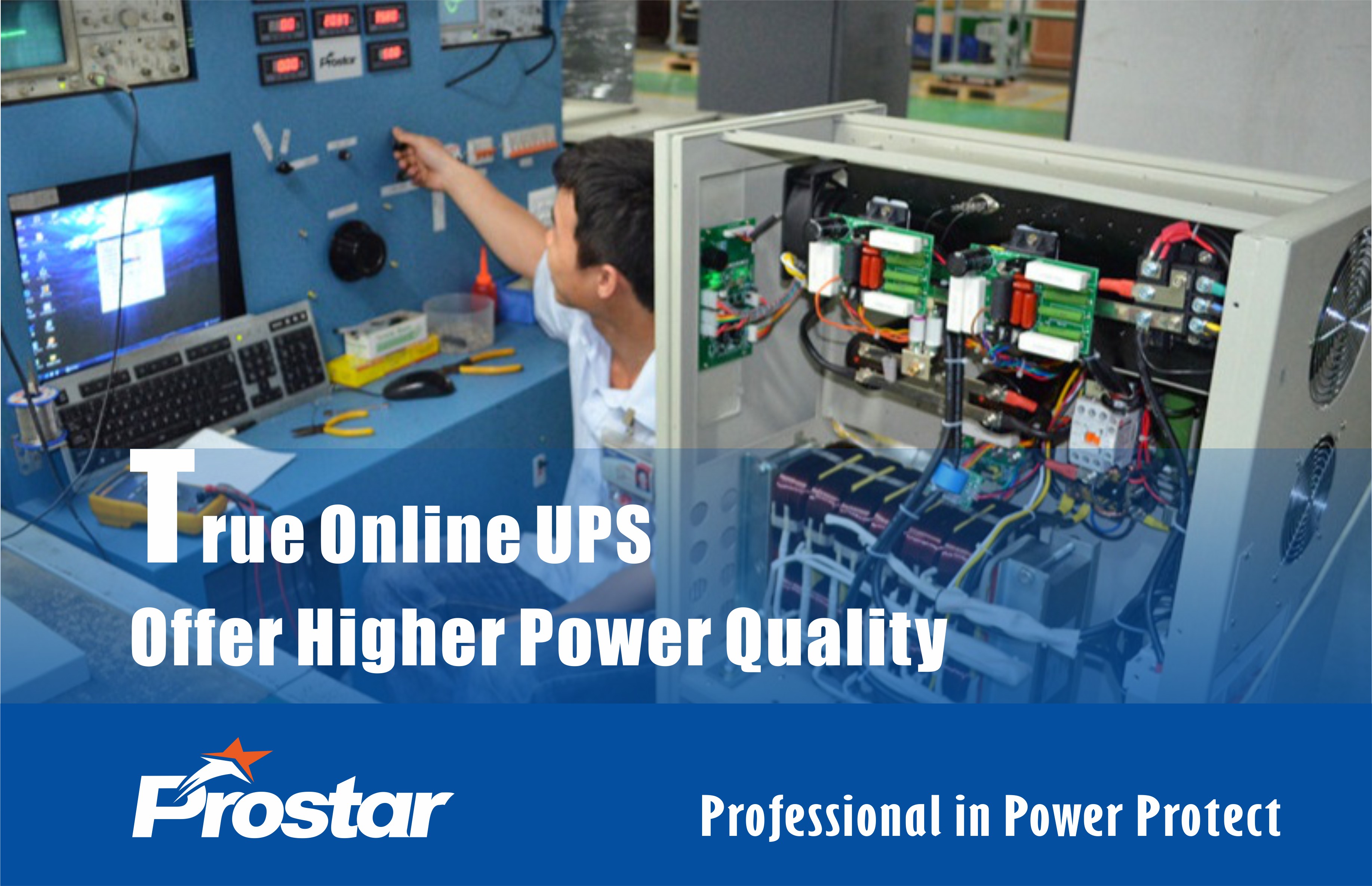 True Online UPS Offer Higher Power Quality