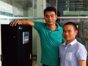 Prostar 10KVA Oline UPS Applied to Vietnam (Ho chi minh) Glass Factory