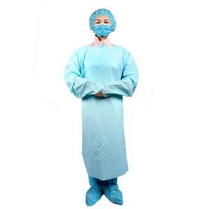 China Non-Sterile Isolation Clothes Suppliers - Isolation Gown PE1003B – New Asia Pacific