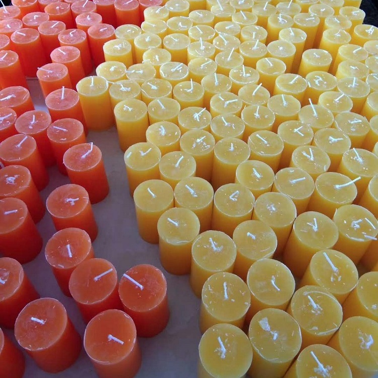 High Quality Multi-Color Paraffin Wax Fragrance Pillar Candles