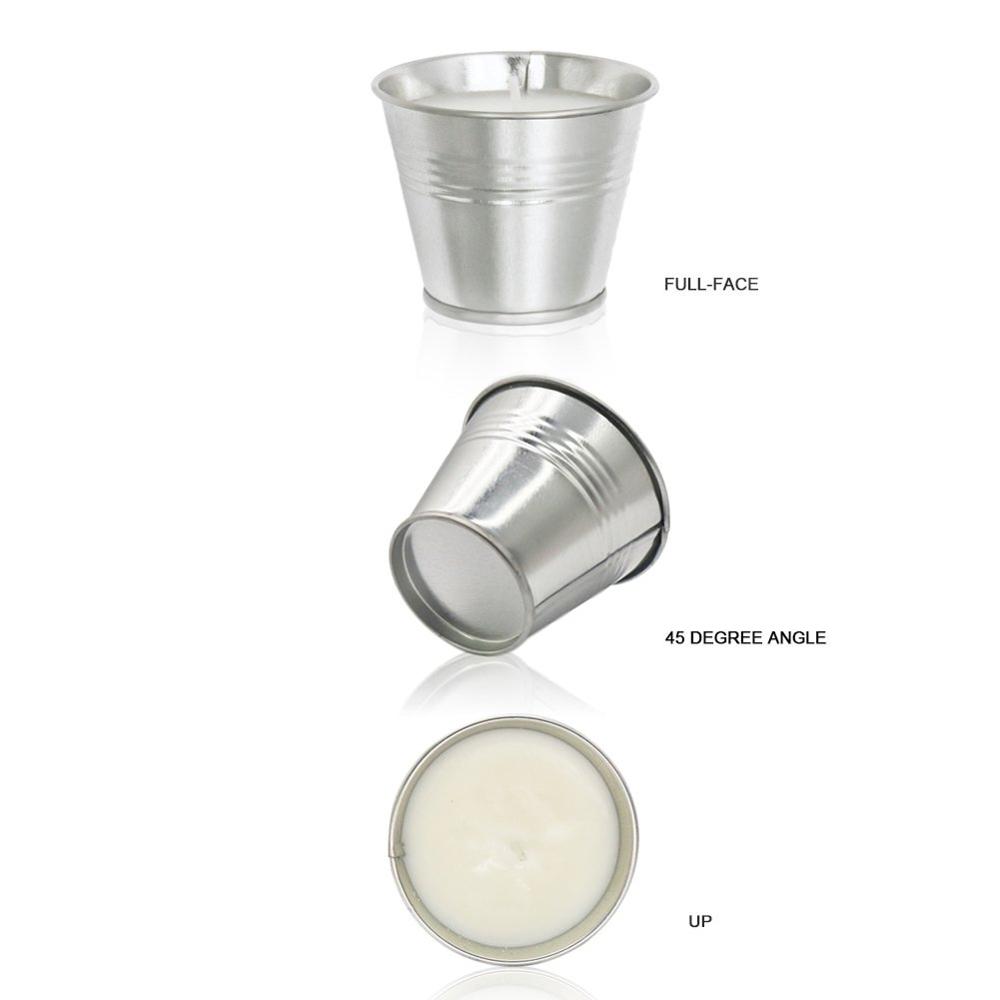 OEM Factory for Christmas Home Decoraction Candle - Outdoor Metal Bucket Paraffin wax Citronella Candles – Quanqi detail pictures